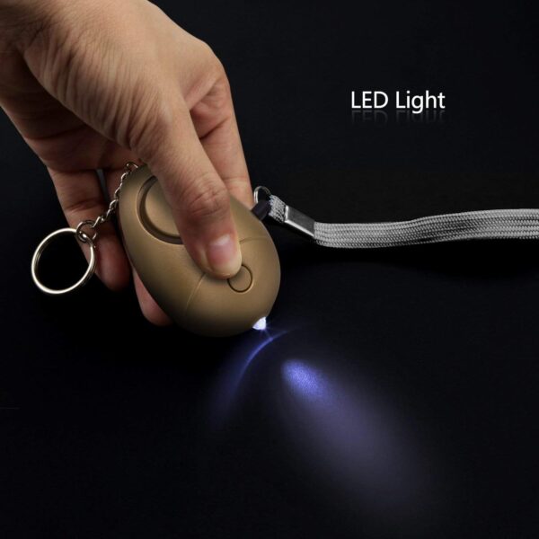 KOSIN Safe Sound Personal Alarm, 6 Pack 140DB Personal Security Alarm Keychain with LED Lights, Emergency Safety Alarm for Women, Men, Children, Elderly - Image 7