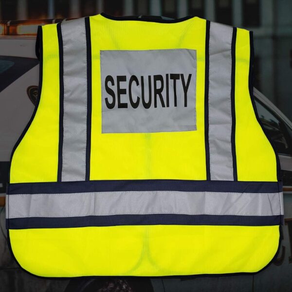 VIEWBRITE Reflective Class 2 Fire Vest Lime Green - 5 Point Breakaway High Visibility Yellow Fire Fighter Vest - Image 3