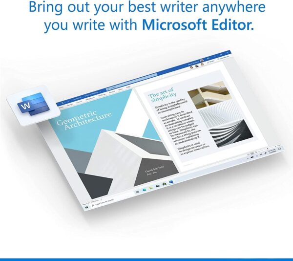 Microsoft Office Home & Business 2021 | Word, Excel, PowerPoint, Outlook | One-time purchase for 1 PC or Mac | Instant Download - Image 2