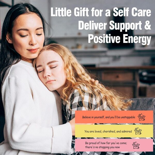 Positive Messages in a Bottle (60+ Positive Affirmations),Self Care Gifts for Women Men Stress Relief Get Well Soon,Self Care Kit Pre-Written Daily Messages for Relaxation,Inspiration - Image 5