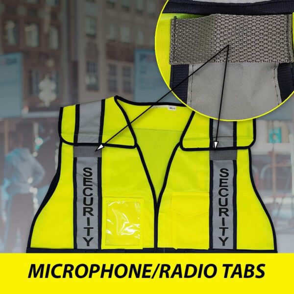 VIEWBRITE Reflective Class 2 Fire Vest Lime Green - 5 Point Breakaway High Visibility Yellow Fire Fighter Vest - Image 7