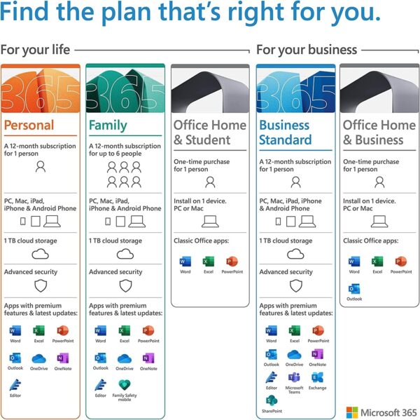 Microsoft Office Home & Business 2021 | Word, Excel, PowerPoint, Outlook | One-time purchase for 1 PC or Mac | Instant Download - Image 6