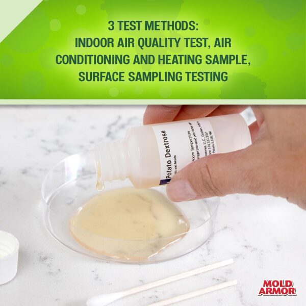 Mold Armor Do It Yourself Mold Test Kit, Test Surface Mold, Air Quality, and HVAC, Safe and Easy to Use, DIY at Home Mold Kit, Effective Both Indoors and Outdoors - Image 5