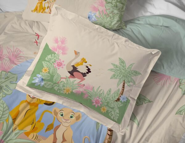 Disney Lion King Queen Size Comforter Set - 7 Piece Simba and Nala Bedding Includes Sheet Set & Pillow Covers - Super Soft Cozy Safari Bedding - Image 5