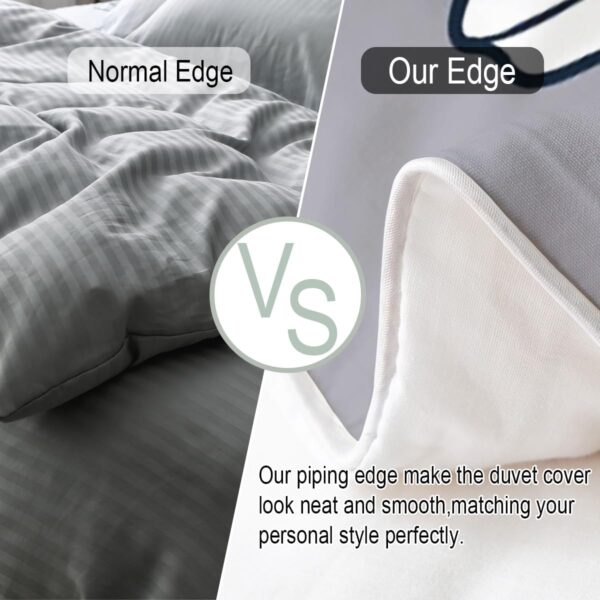 100% Nature Cotton Golf Club Duvet Cover King Size,Boys Teens Ball Game Lover Super Soft Bedding Set for Kids Bedroom Decor,Retro Simple Style Comforter Cover Bedding 3 Piece (No Comforter) - Image 7