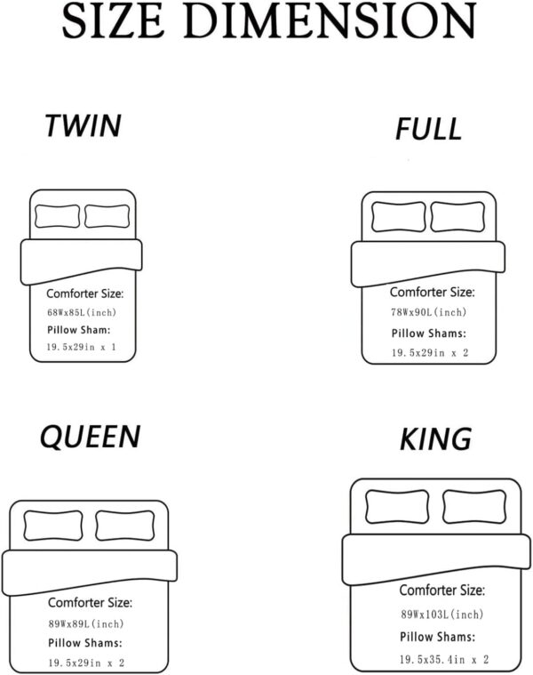 Tailor Shop Marble Bedding Set Soft Microfiber Black and Gold Comforter Set Queen Size for Kids Men and Women with 1 Marble Comforter and 2 Pillowcases… - Image 9