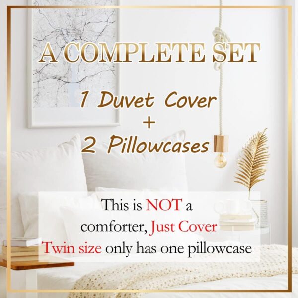3D Red Rose Bedding Set Queen Size,Red Lip and Flowers Floral Print Duvet Cover Set for Children Bedroom Decor, Love Themed Valentine's Day for Couple Microfiber Comforter Cover with 2 Pillowcases - Image 6