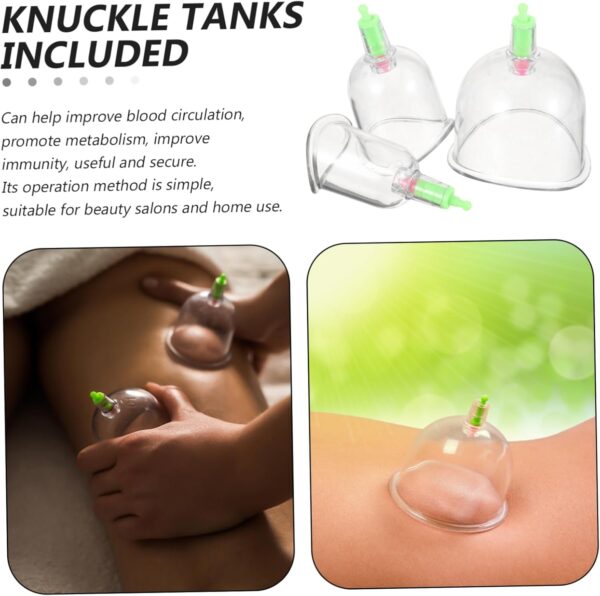 Veemoon Vacuum Cups Set - 3pcs Suction Cups for Therapy - Enhance Buttock & Body Ideal for Womens Wellness and Relaxation - Image 8