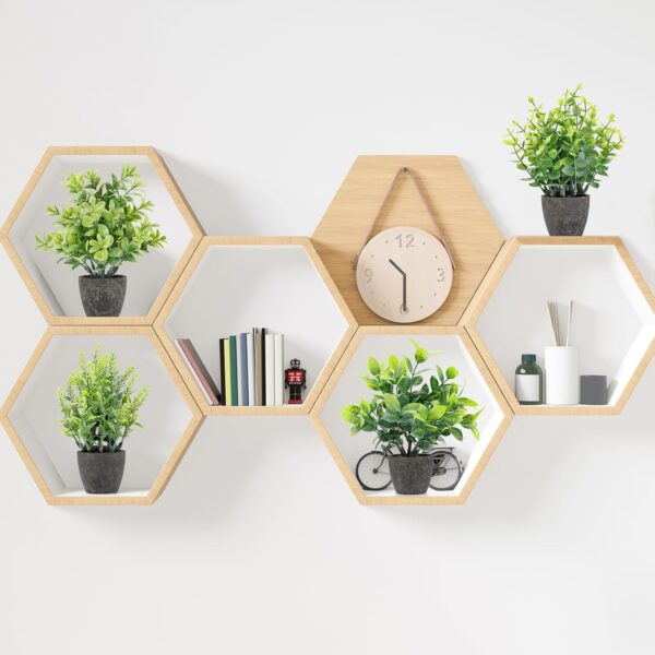4 Pack Fake Plants Ceramic Mini Artificial Greenery Potted Plants for Home, Office, Room, Farmhouse, Indoor Table, Bathroom Decor - Image 7