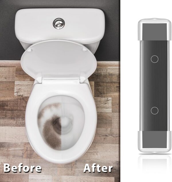 12 Pcs Magnetic Toilet Cleaner Black Toilet Cleaning Magnets Long Lasting Magnetic Tank Cleaner for Household Bathroom Cleaning Supplies Against Stains No Chemicals - Image 6