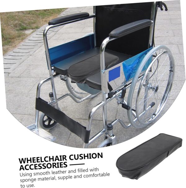Wheelchair Seat Cushion Pad U Shaped Toilet Lid Core Pad for Comfort Support Wheelchair Seat Pads for Adults Essential Wheelchair Supplies - Image 3