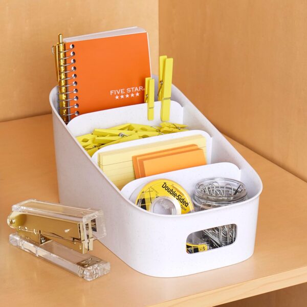 YouCopia ShelfBin Packet Organizer, 4-Tier Stairstep Raised Divided Bin, BPA-Free Storage Caddy for Kitchen Pantry and Cabinet Organization, Tea Bags, Medicine, and More - Image 7