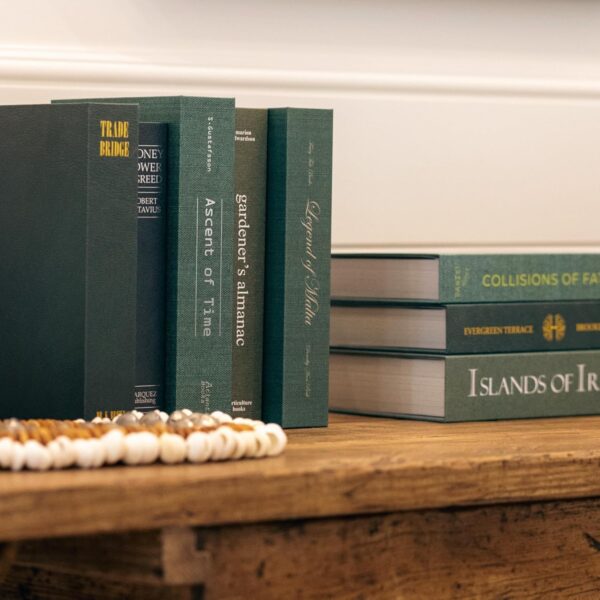 12 Decorative Faux Books, Grey Coffee Table Books, Modern Home Decor Accents - Image 4