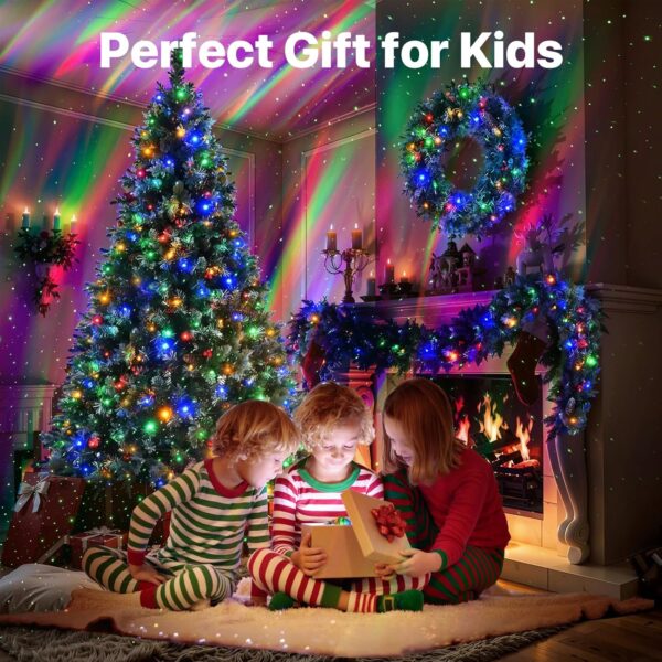 Rossetta Galaxy Projector, Star Projector Light for Bedroom, Bluetooth Speaker and 8 White Noise, Night Light for Kids Adults Game Room, Home Theater, Ceiling, Christmas, Room Decor - Image 3