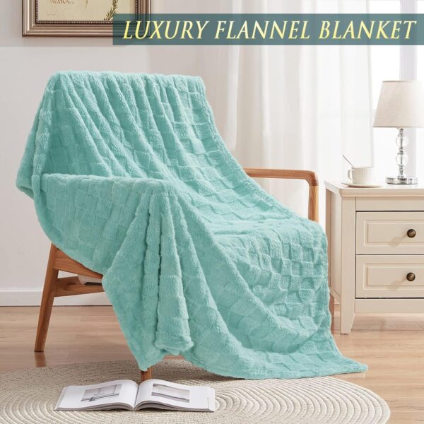 Birthday Gifts for Women, Self Care Gifts Get Well Soon Gifts Basket for Women, Ocean Relaxing Spa Gifts Care Package w/Luxury Blanket, Unique Gifts for Mom Mother Her Wife Girlfriend Friend Sister - Image 4