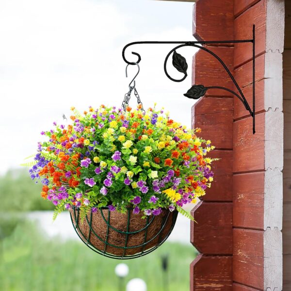 20 Bundles Artificial Flowers for Outdoors UV Resistant Fake Flowers Realistic Faux Flowers Artificial Plants Outdoor for Spring Summer Indoor Garden Patio Window Box Kitchen Home Decor - Image 5