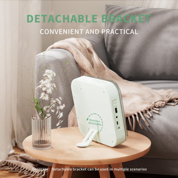 Light Green Audio CD Player with Speakers for Home Decor (CD909) - Image 2