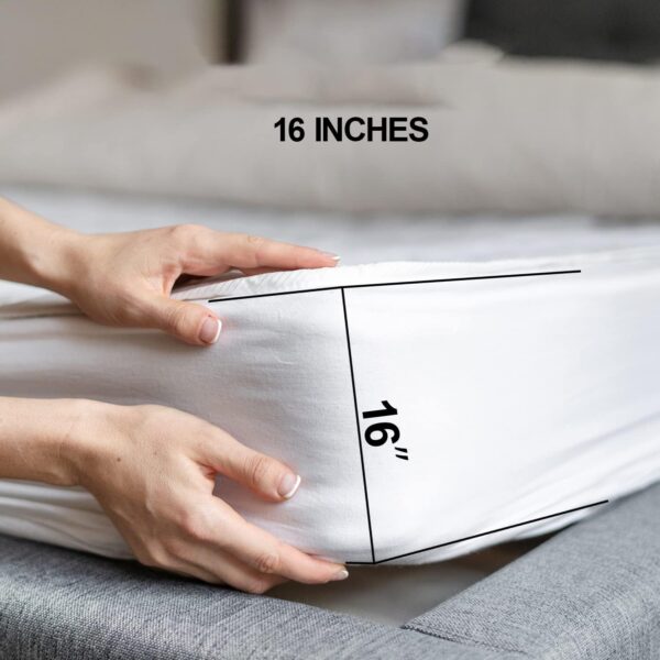 AILONEN Boys Baseball Print Fitted Sheet Set Twin Size, Sports Theme Bedding Set for Kids Teens,Baseball Sports Equipment Bed Sheet Set for Bedroom Decor,1 Fitted Sheet and 2 Pillowcases,3 Pieces - Image 8